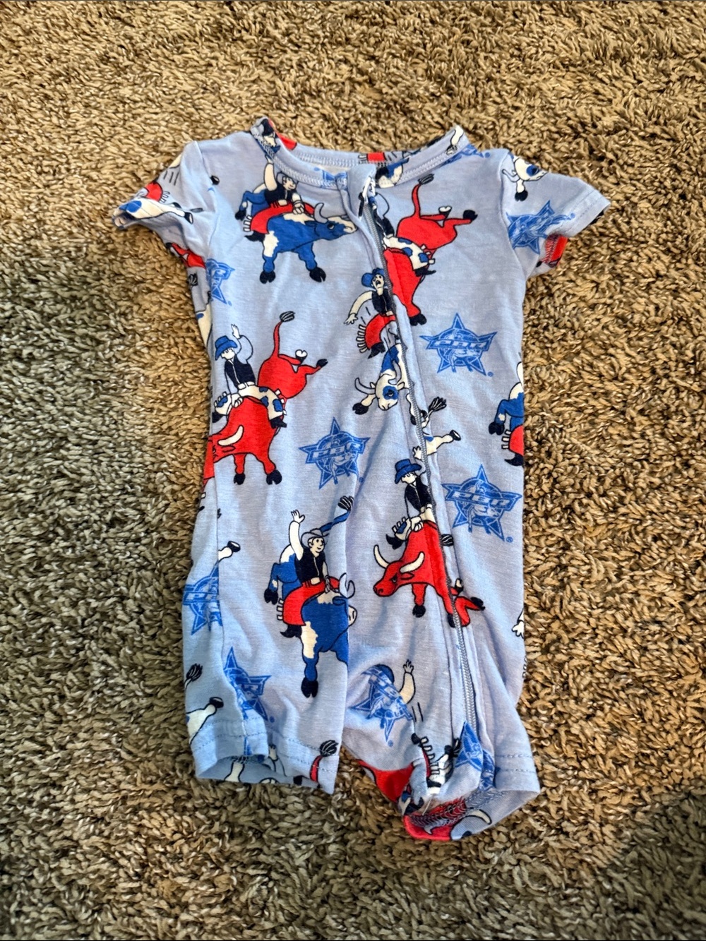 Professional Bull Rider (PBR) Zippered Shortie